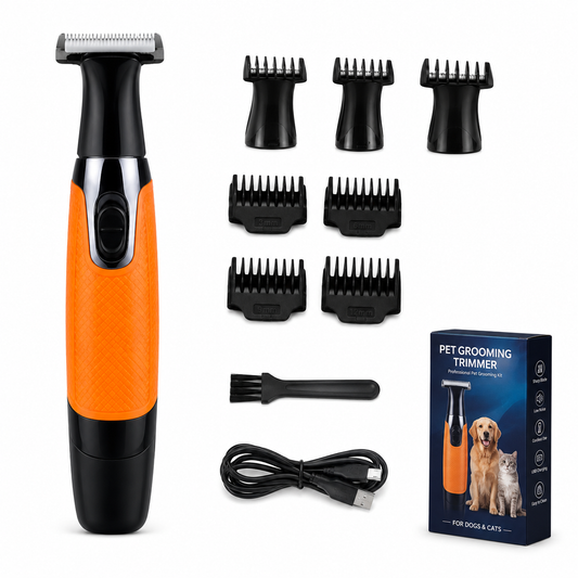 Kemei - 4-in-1 Waterproof Eyebrow & Facial Trimmer
