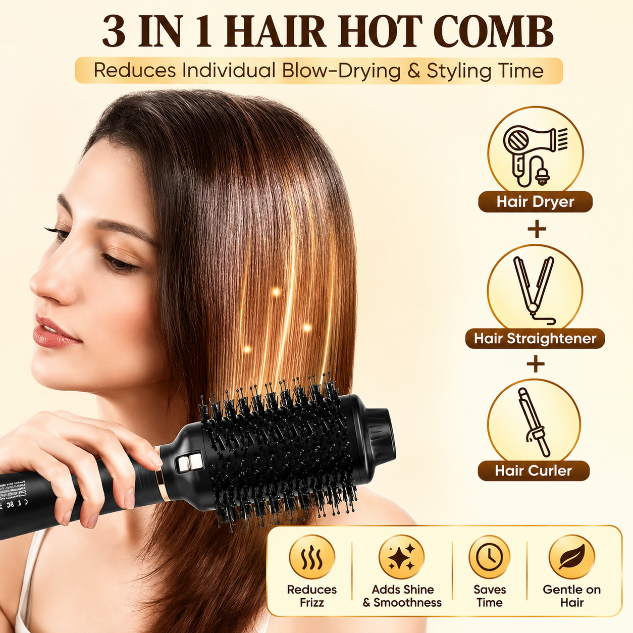Wave Whisperer Hair Brush