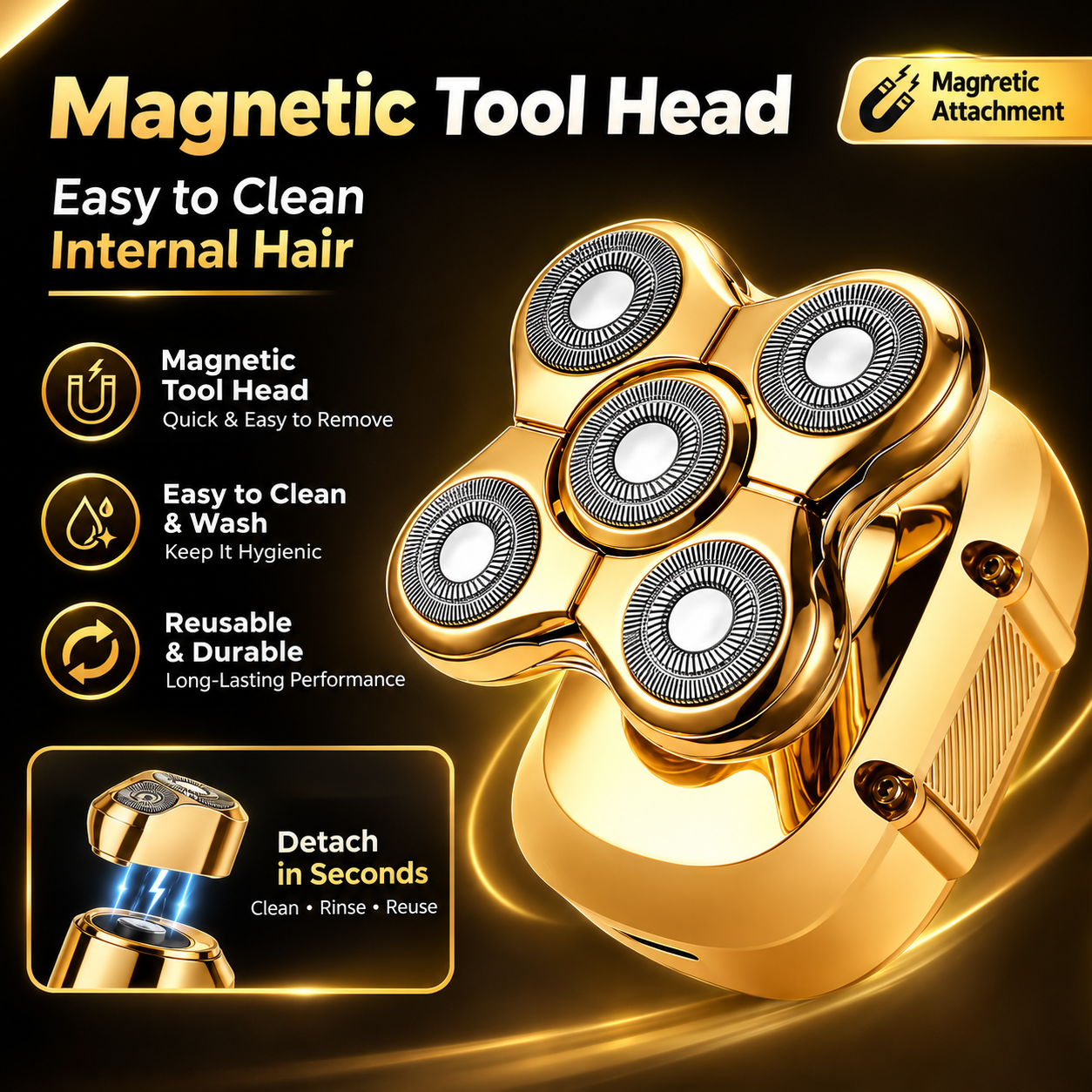 5-in-1 Professional Men’s Shaver