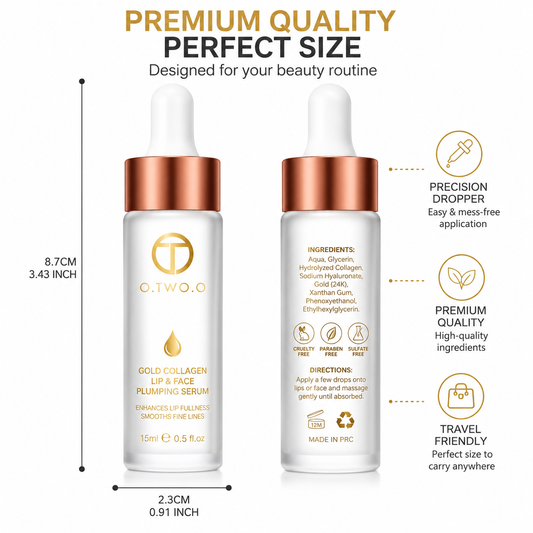 24K Rose Gold Facial Elixir Oil