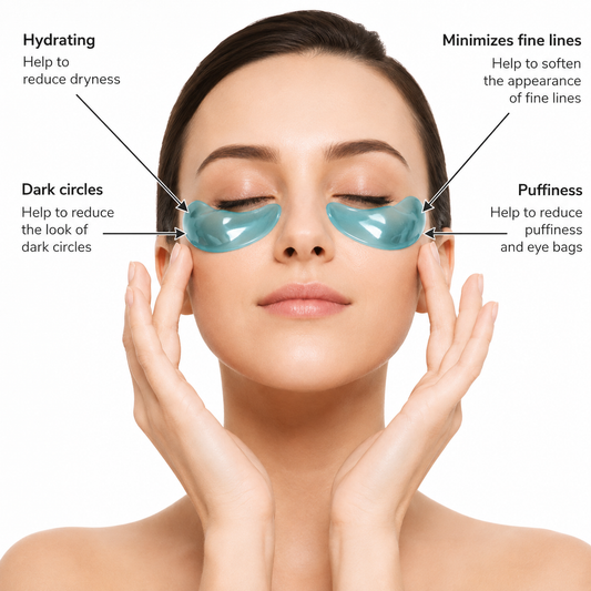 Purederm Glam Glitter Gel Under Eye Mask
