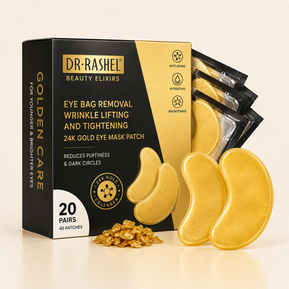 Eye Bag Removal Wrinkle Lifting And Tightening 24K Gold Eye Mask Patch