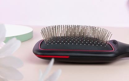 Wireless Charging Straight Hair Comb Negative Ion Blowing Vibration Beauty Supplies