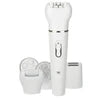 5 in 1 Multi-Functional Portable Face and body Skin Care Electric Massager Scrubber with Facial Latex Brush