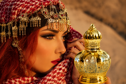 Middle East Arabic Perfume Fragrant Perfume Gold