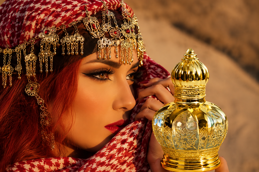 Middle East Arabic Perfume Fragrant Perfume Gold