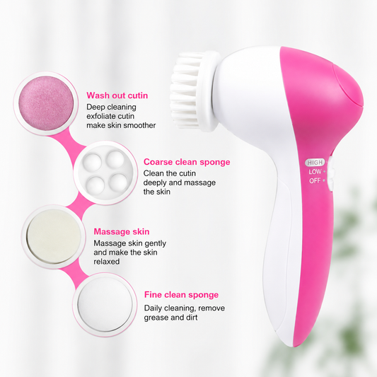 6-in-1 Face Cleansing Brush