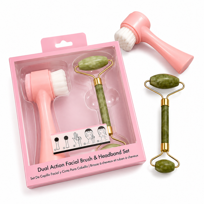 Facial Brush Handband Set