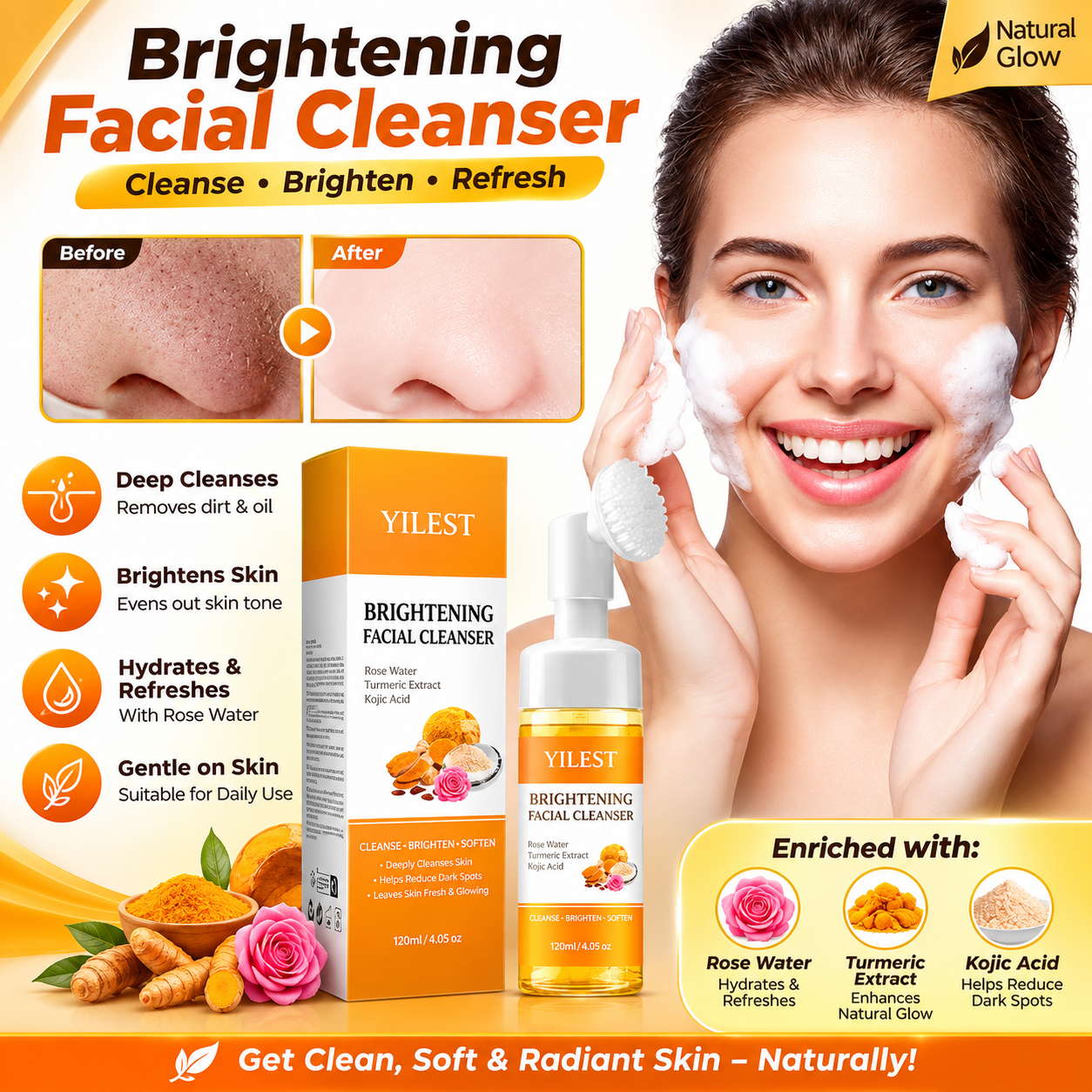 Turmeric Facial Cleanser