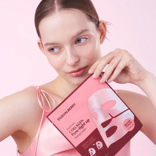 Eqqual Berry - Bouncy Day Collagen Glow Up Hydrogel Mask