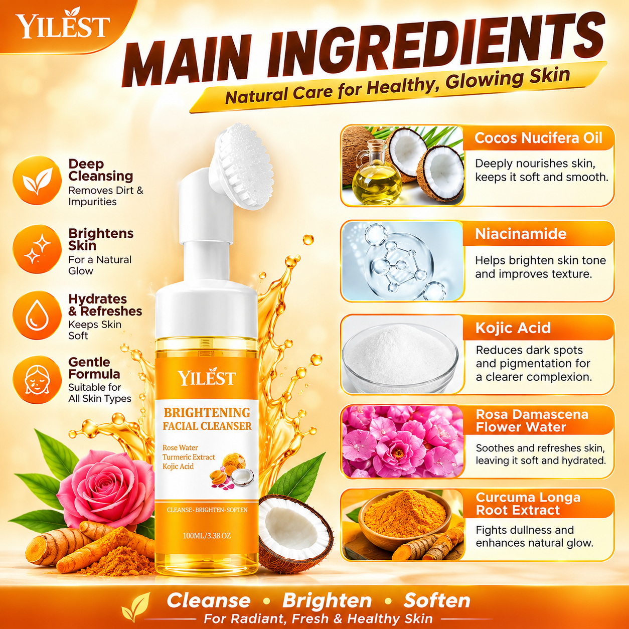 Turmeric Facial Cleanser