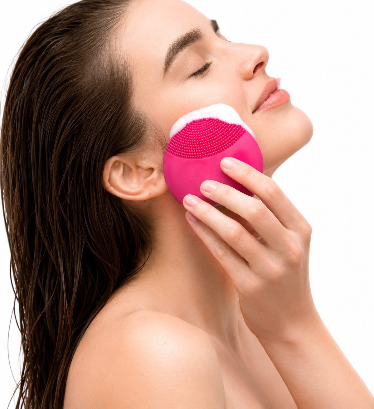 FOREVER - Electric Silicone Facial Cleansing Brush