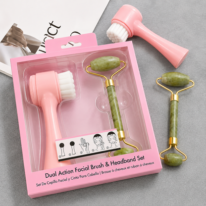 Facial Brush Handband Set