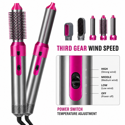 Hot Air Brush (5-in-1)