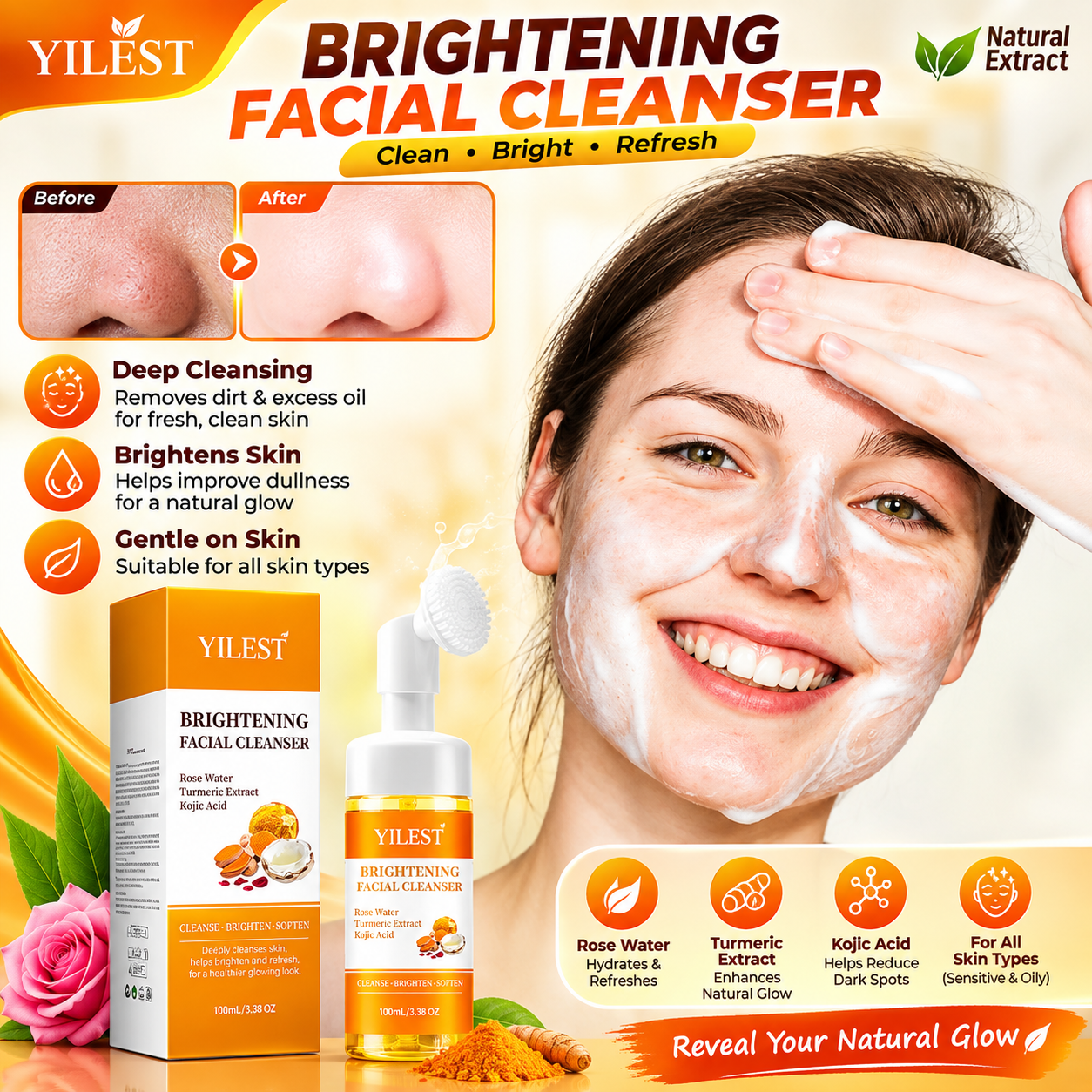 Turmeric Facial Cleanser