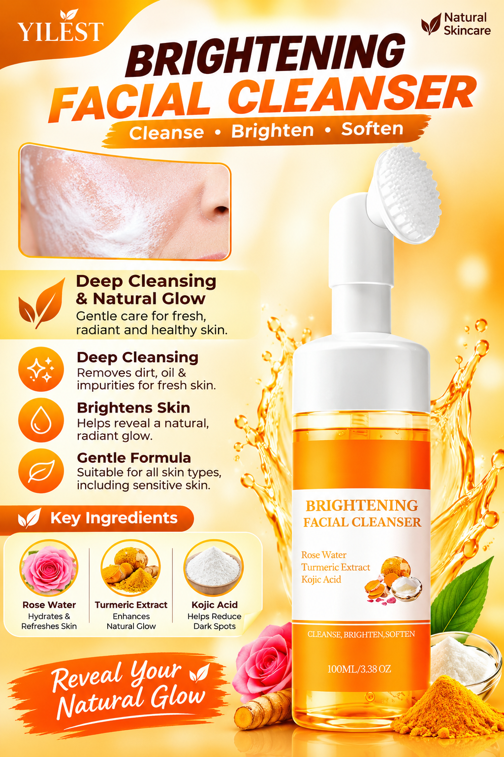 Turmeric Facial Cleanser