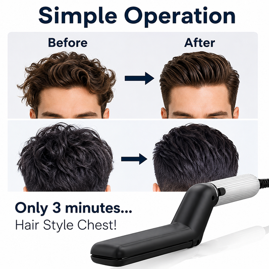 Men’s Quick Beard Straightening & Styling Comb
