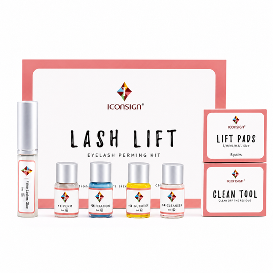 Dropshipping ICONSIGN Lash Lift Kit Lash Lifiting Eyelash Perming Kit Lash Curling Enhancer Eyes Makeup Tools