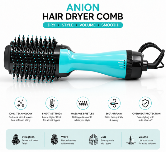Anion Hair Comb