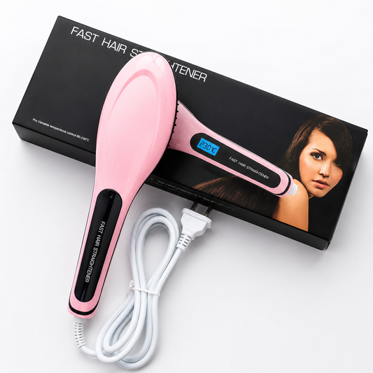 Electric Paddle Straightening Brush