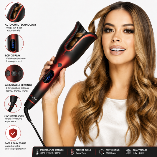 Automatic Spin Hair Curler