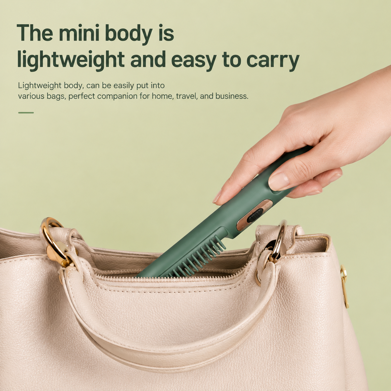 Cordless Heated Hair Comb