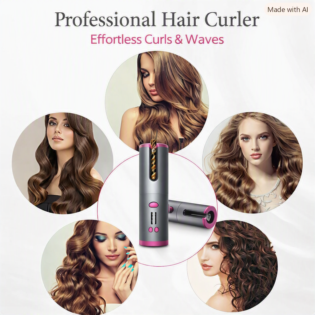 Digital Automatic Hair Curler
