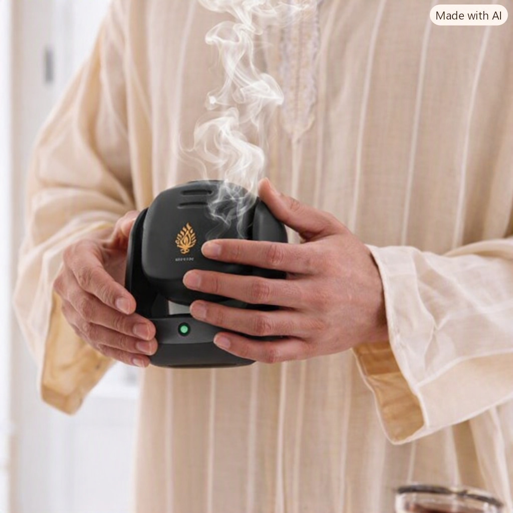 Rotating Electric Incense Burner