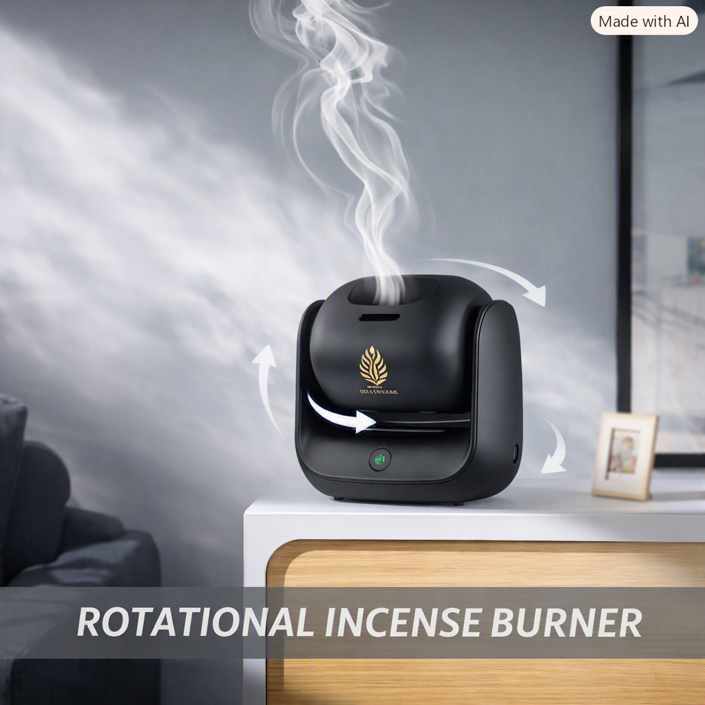 Rotating Electric Incense Burner
