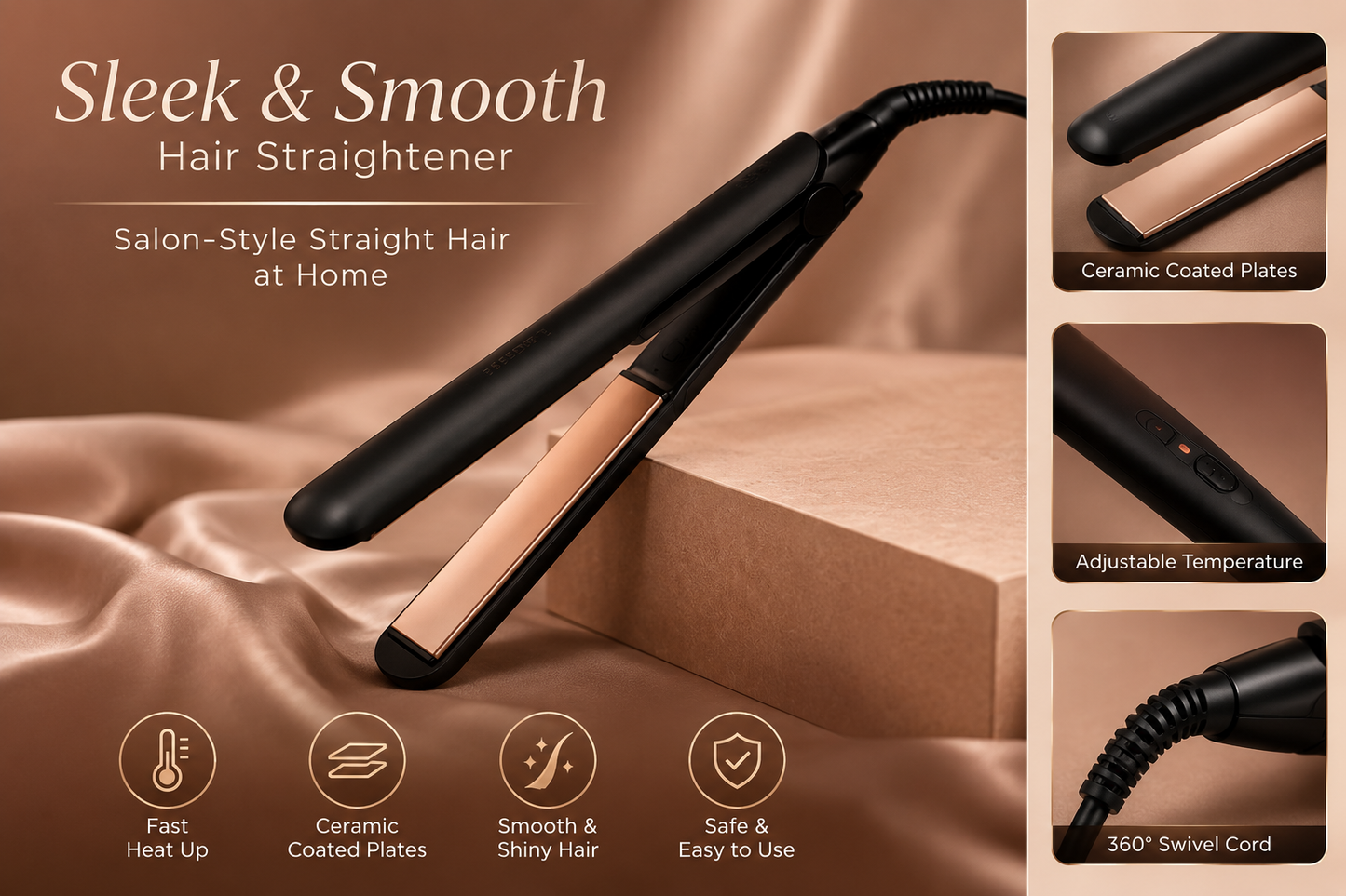 Olympia - Dulex Hair Straightener (OE - 275)