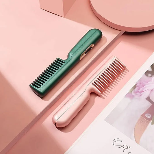 Charging Straight Comb Wireless Portable Travel